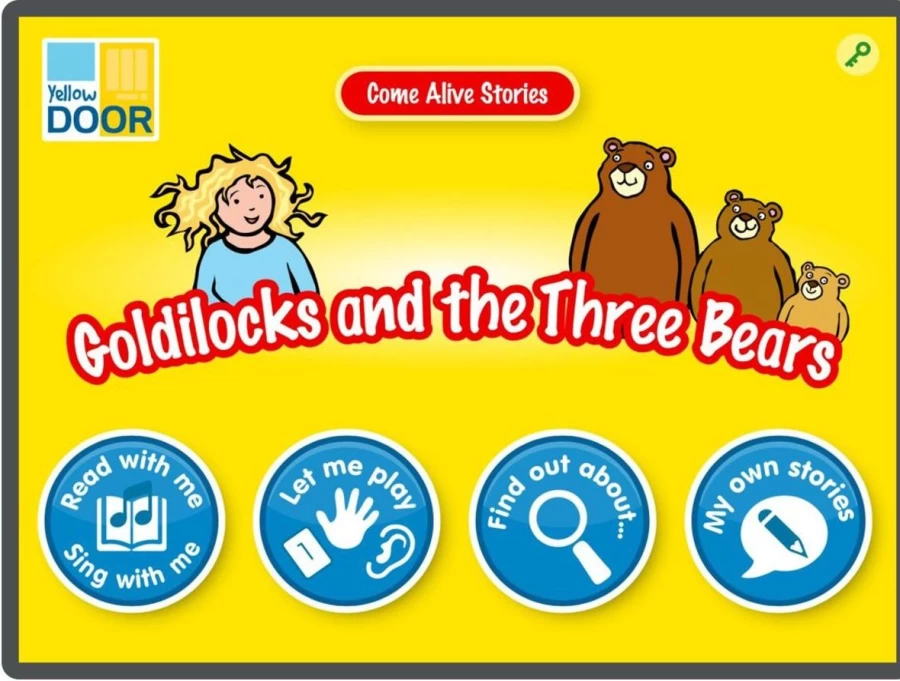 Yellow Door Comprehension | Goldilocks And The Three Bears App