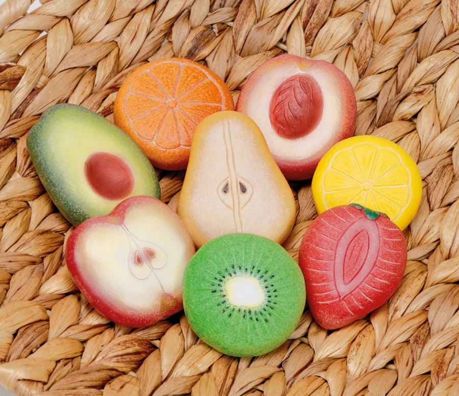 Yellow Door Maths Outdoors | Mud Kitchen Food Stones Collection