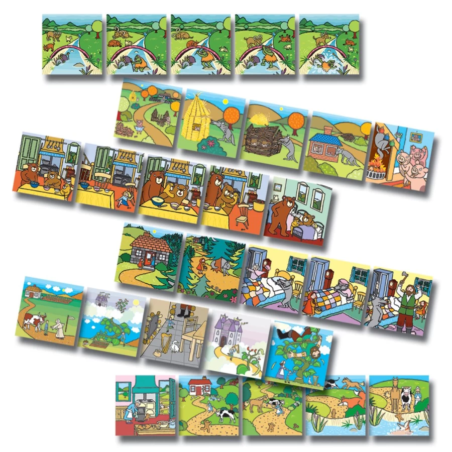 Yellow Door Comprehension | Tell Me A Story Sequencing Cards