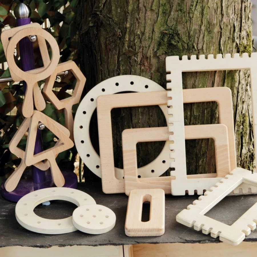 Yellow Door Wooden Resources | Natural Frame Collection