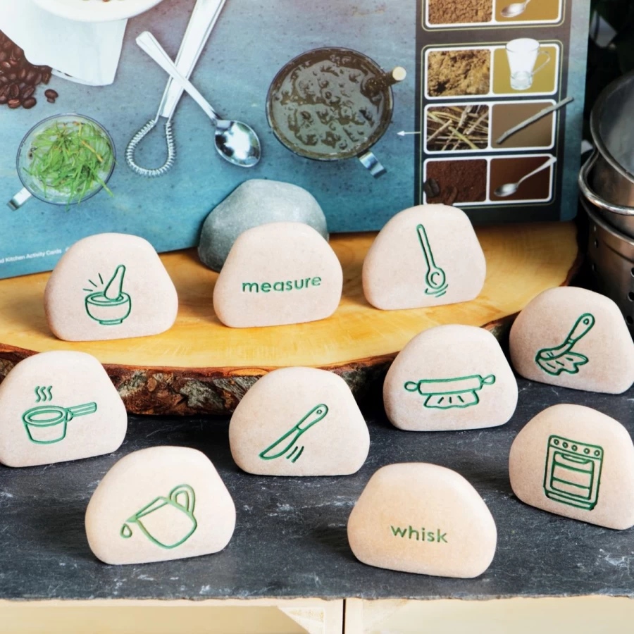 Yellow Door Science | Mud Kitchen Process Stones