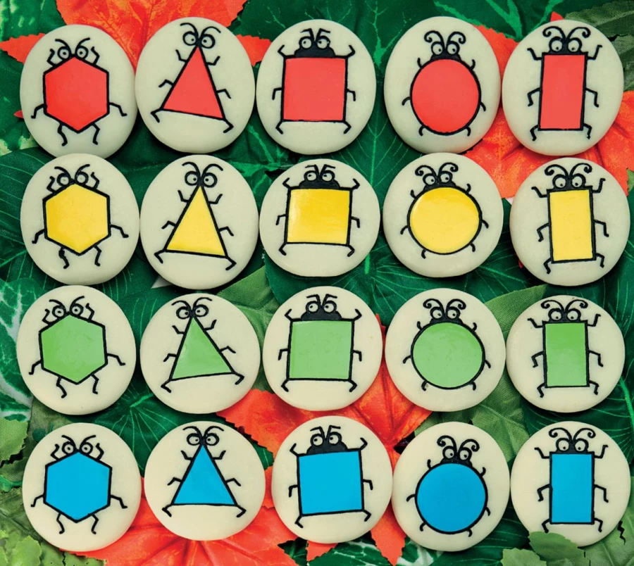 Yellow Door Maths Outdoors | Sorting Stones