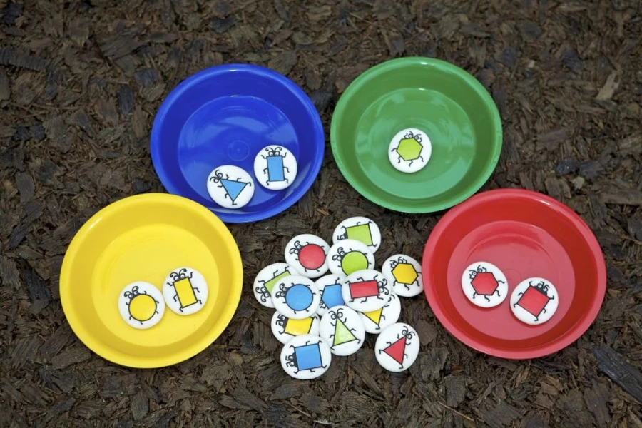 Yellow Door Maths Outdoors | Sorting Stones