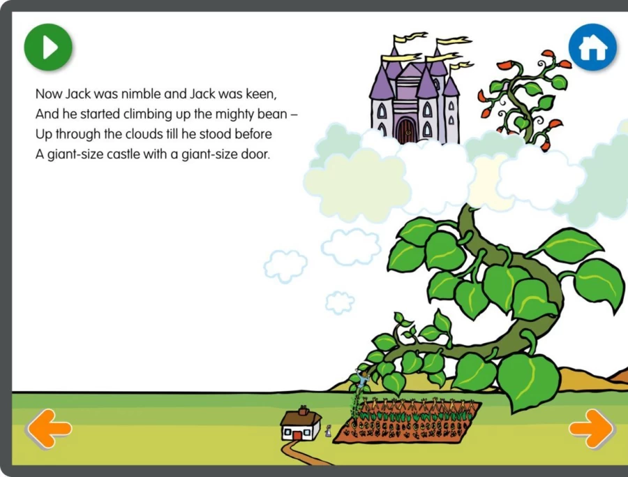 Yellow Door Comprehension | Jack And The Beanstalk App