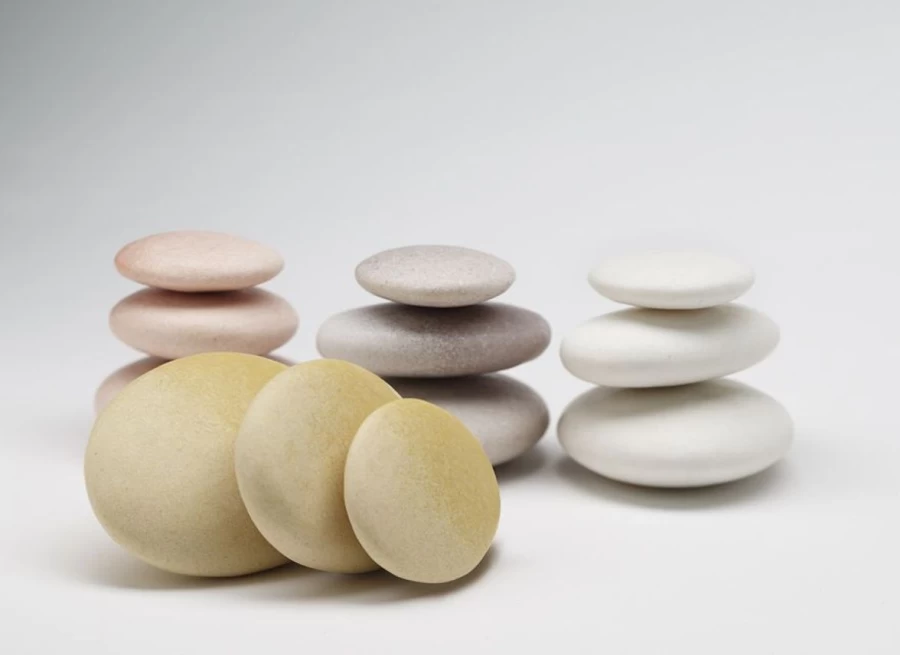 Yellow Door Pebbles | Natural Sorting Stones