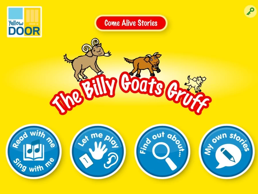 Yellow Door Comprehension | Billy Goats Gruff App
