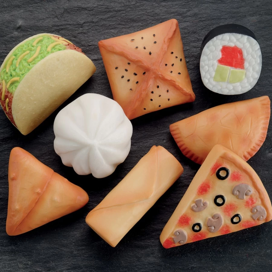 Yellow Door Maths Outdoors | Foods Of The World Sensory Play Stones