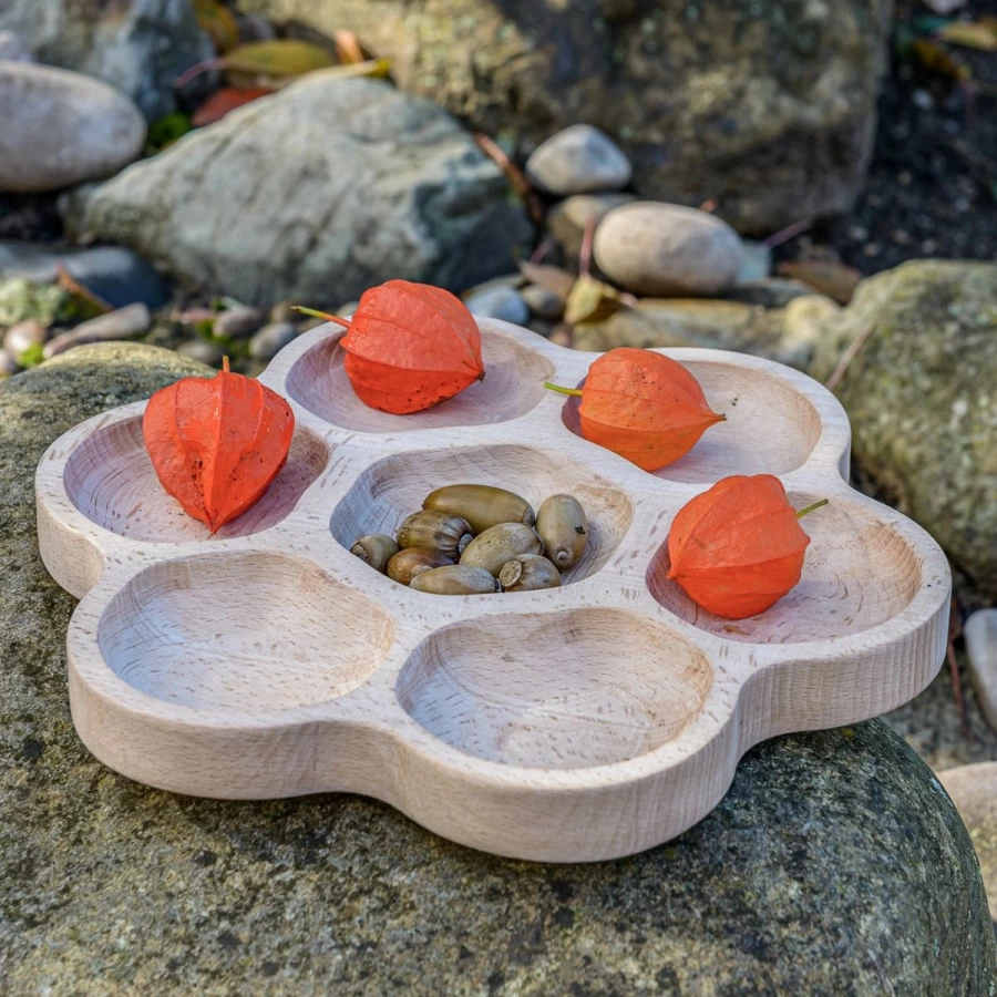 Yellow Door Maths Outdoors | Natural Flower Tray