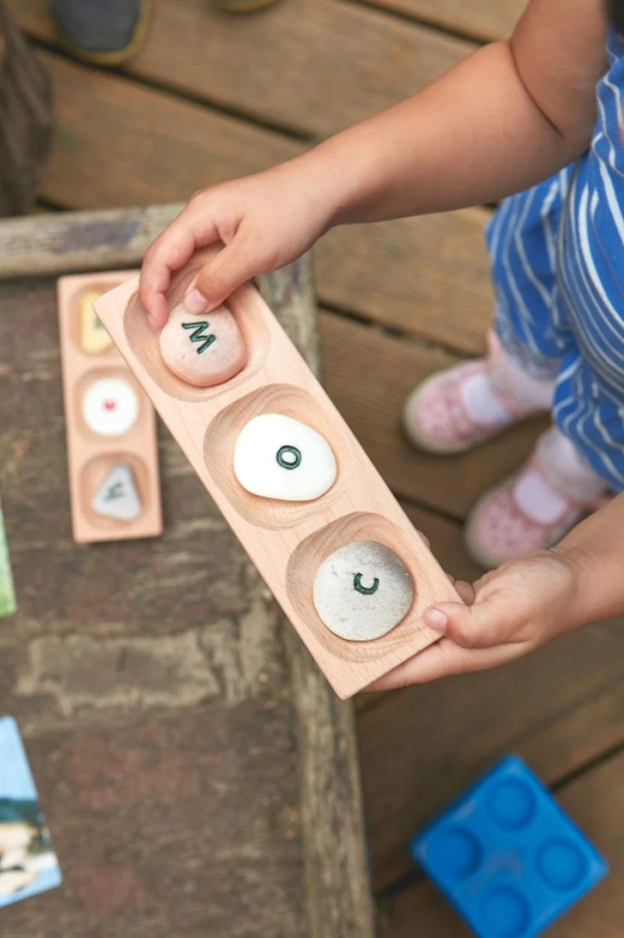 Yellow Door Intervention & Support | 3-Pebble Wordbuilding Trays