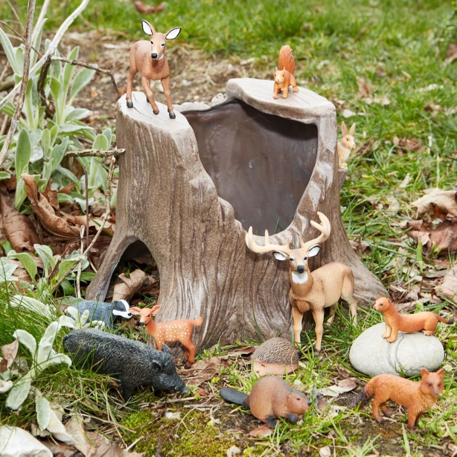Yellow Door Literacy Outdoors | Large Play Tree Stump