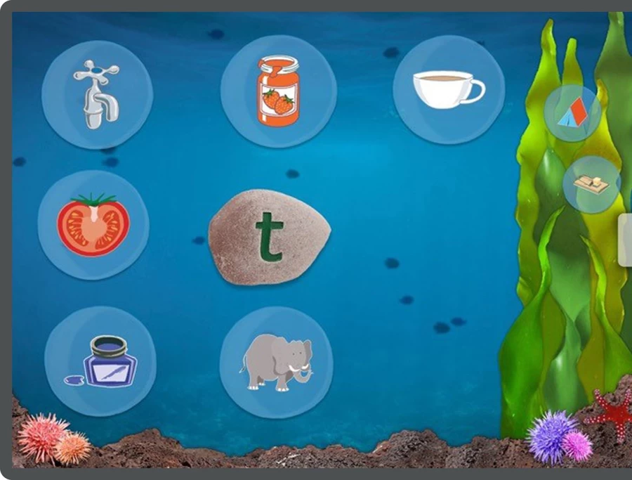 Yellow Door Apps & Technology | Initial Sounds Bubbles App