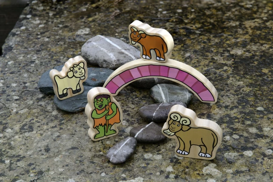 Yellow Door Wooden Resources | The Billy Goats Gruff Wooden Characters