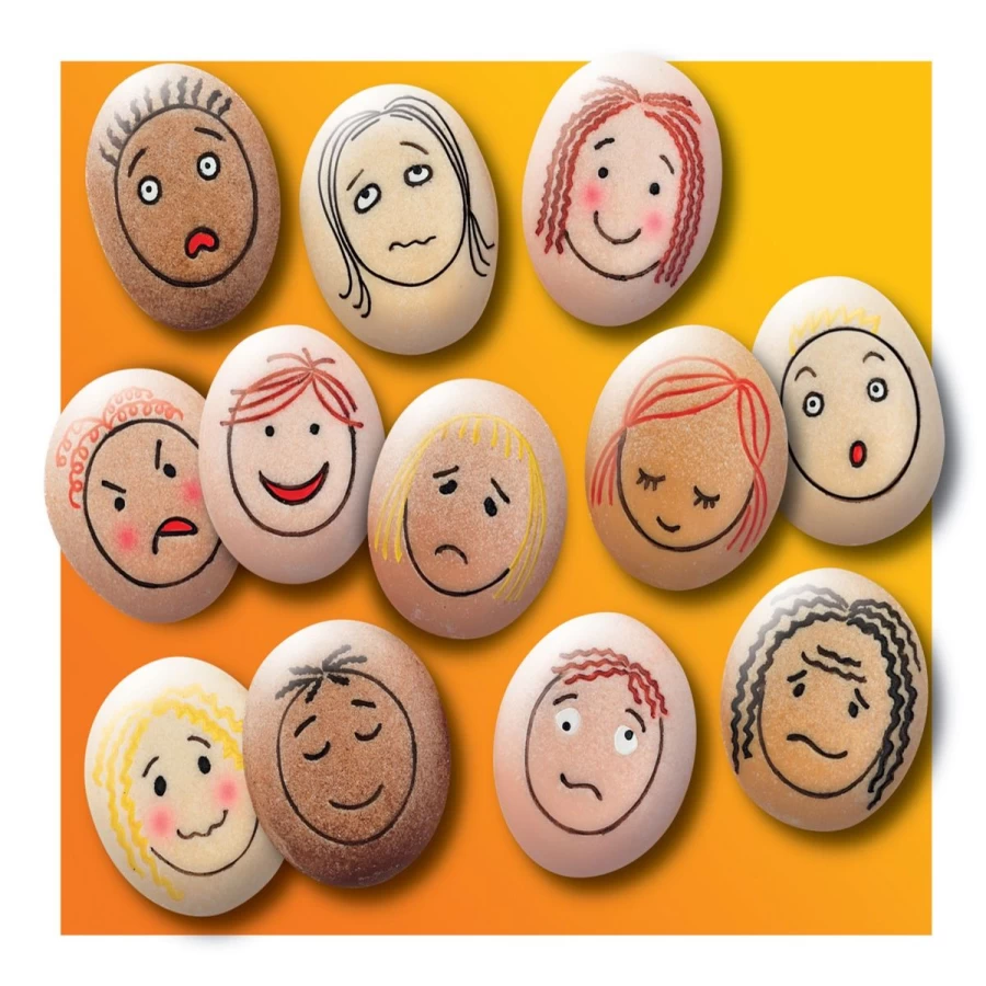 Yellow Door Pebbles | Emotion Stones