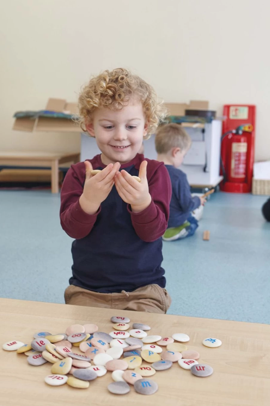 Yellow Door Literacy Outdoors | Phonics Pebbles