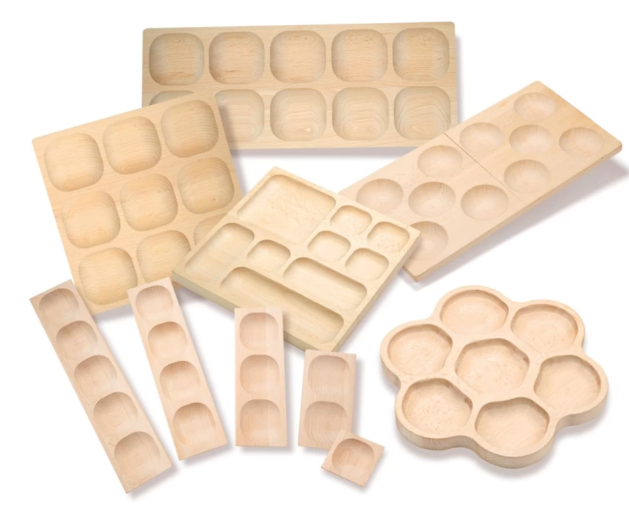 Yellow Door Counting & Sorting | Natural Tray Collection