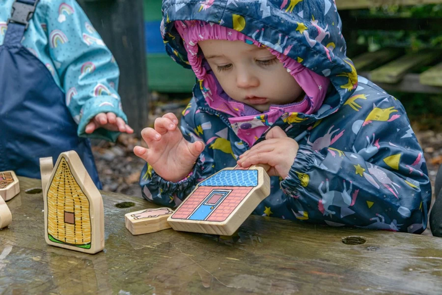 Yellow Door Wooden Resources | The Three Little Pigs Wooden Characters