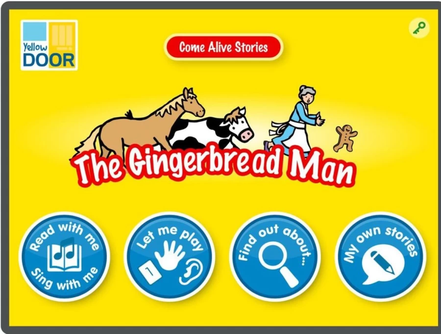 Yellow Door Comprehension | The Gingerbread Man App