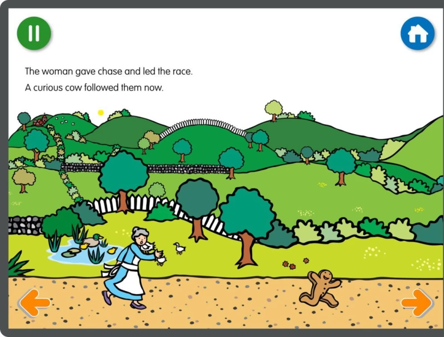 Yellow Door Comprehension | The Gingerbread Man App