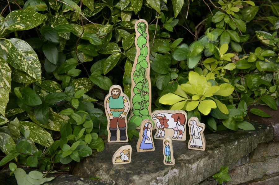 Yellow Door Wooden Resources | Jack And The Beanstalk Wooden Characters
