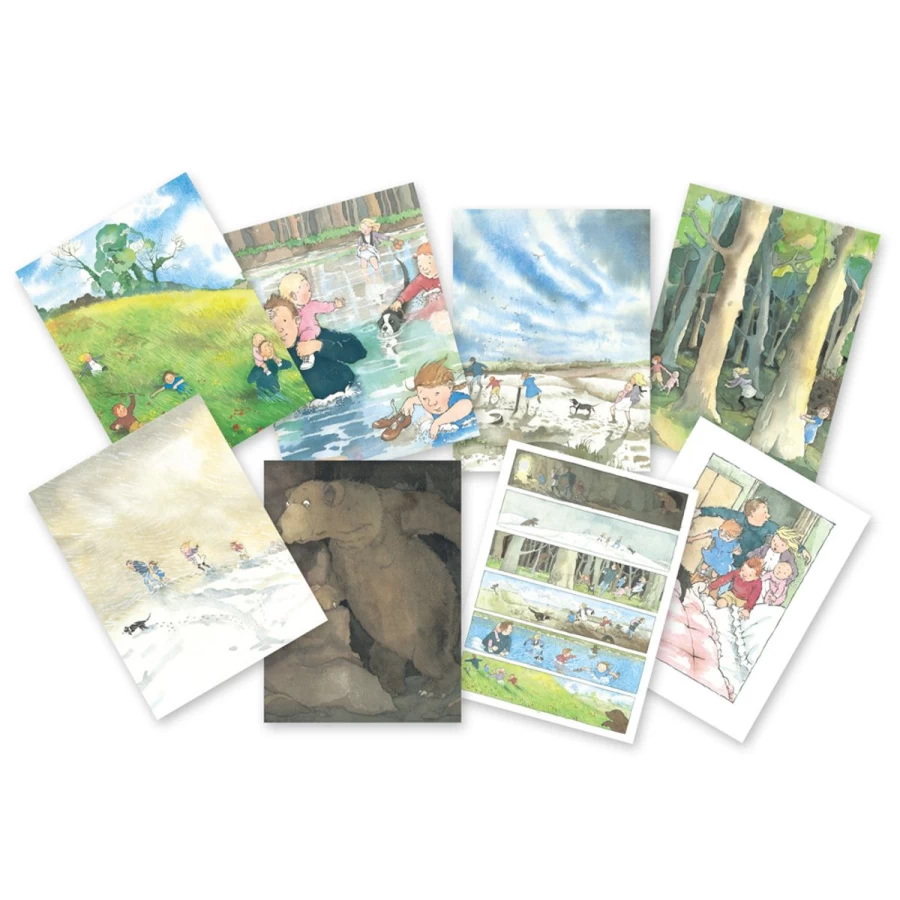 Yellow Door Literacy Outdoors | We'Re Going On A Bear Hunt Story Talk Cards